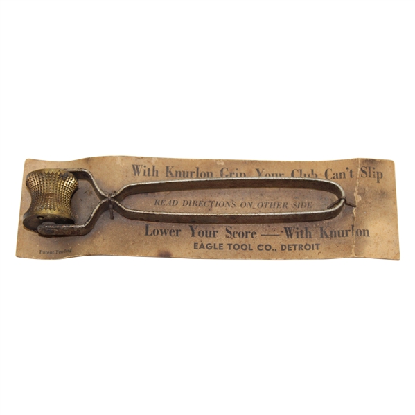 Knulron With Knurlon Grip Your Club Cant Slip Embosser Tool by Eagle Tool Co., Detroit