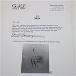 Bobby Jones LTD ED #426/950 Print Signed By Artist Edward Kasper 