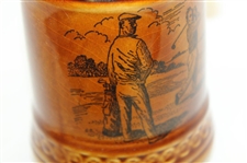 Lord Nelson Pottery 19th Hole Golf Scene Stein