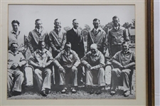 1935 Ryder Cup Dual Team Photo Framed Presentation - PGA REACH Collection