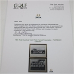 1965 Ryder Cup Dual Team Photo Framed Presentation - PGA REACH Collection