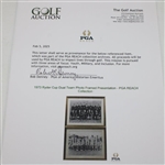 1973 Ryder Cup Dual Team Photo Framed Presentation - PGA REACH Collection