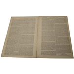 Three (3) 1887-1889 Glasgow Herald/The Spectator Newspapers/Booklets w/Various Golf Content