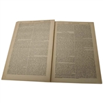 Three (3) 1887-1889 Glasgow Herald/The Spectator Newspapers/Booklets w/Various Golf Content