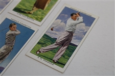 Thomson, Barton & Two (2) A.H. Padgham Ogden's Cigarettes Golf Cards
