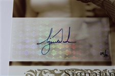 Tiger Woods Signed 2005 SP Signature of Greatness Ltd Ed #9/10 8x10 Card