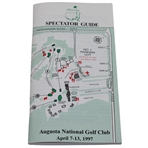 1997 Augusta National Golf Club Masters Spectator Guide - Tigers First Masters Win!