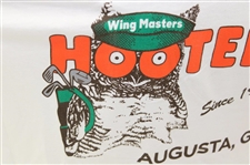 Augusta, GA. HOOTERS 'Wing Masters' Golfing Owl Themed T-Shirt - Size XL