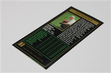 Jack Nicklaus Signed '1966' Masters Collection GSV Cut Card JSA ALOA