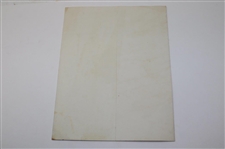 Original Pencil & Watercolor Joe Kirkwood w/ Kangaroo Cover Art Drawing