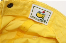 2009 Masters Tournament CBS Sports Green Hat & 2011 Masters Tournament Yellow Gallery Hat