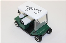 Arnold Palmer Signed Green w/White Miniature Golf Cart JSA ALOA