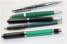 Five (5) Various Masters Tournament Ball Point Pens