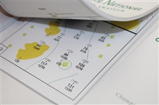 Augusta National Women's Amateur Yardage Guides, Pins, Name Tag & other - Eleven (11) Items Total