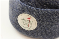 Augusta National Golf Club Navy/Charcoal Wool Beanie - New w/Tags