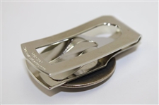 U.S.G.A. 14kt Gold & Sterling Silver '1894' Seal Money Clip New in Box by Malcolm DeMille