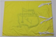 Arnold Palmer Signed 2006 Masters Tournament Embroidered Flag JSA ALOA