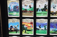 1927-1997 Ryder Cup Commemorative Series Matchbooks in Shadow Box 
