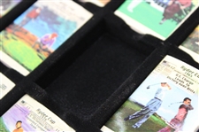 1927-1997 Ryder Cup Commemorative Series Matchbooks in Shadow Box 