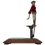 1915 Penny Arcade Golfer Apparatus From Amusement Machine