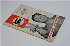 Ken Venturi Signed 1958 Golf Digest 'Why I Think I Can Win The Masters' Magazine JSA ALOA
