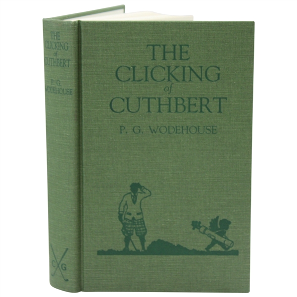 Herbert Warren Wind Signed The Clicking Of Cuthbert Golf Classics By Wind & Macdonald JSA ALOA