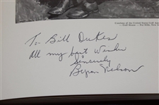 Byron Nelson Twice Signed Ltd Ed 'The Byron Nelson Story' Leather-Bound With Slipcase JSA ALOA