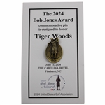 2024 Bob Jones Award To Tiger Woods Commemorative Pin
