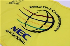 Stewart Cink Signed 2004 NEC WGC Championship Used Hole #4 Flag w/COA & JSA ALOA
