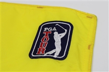 Mike Weir Signed 2001 Tour Championship Used Hole #7 Flag w/COA & JSA ALOA