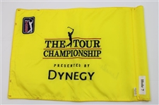 Mike Weir Signed 2001 Tour Championship Used Hole #7 Flag w/COA & JSA ALOA