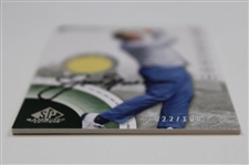 Jack Nicklaus Signed 2013 SP Game Used Spectrum Ltd Ed #22/100 Used Shirt Card JSA ALOA