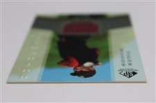 2005 Upper Deck Authentic Fabrics Tiger Woods Card 