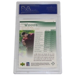 2001 Upper Deck #1 Tiger Woods Card Psa Mint 9 #15306869