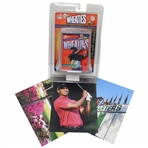 Tiger Woods Gold Signature Mini Wheaties Box w/Tiger Woods & Augusta National Course Photos