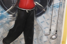 2009 Upper Deck All Star Vinyl Tiger Woods w/Tiger Woods 2000 US Open & British Open 'Tiger Slam' Bobble-Heads