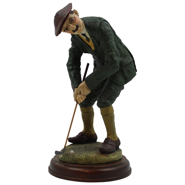 1983 Fairweather Collection Harry Vardon Putting Statue