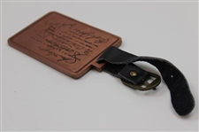 Jones, Hagen, Palmer & Hogan Engraved Signatures Commemorative PGA BagTag 