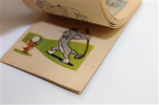 c.1949 Tom & Jerry in 'Golf Bugs' Flip Movie Book