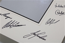 Gary Player & 2005 Presidents Cup International Team Signed Matted Cutout JSA ALOA