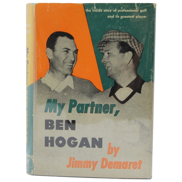 1954 My Partner, Ben Hogan 1st Edition Book by Jimmy Demaret