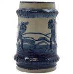 Original Robinson Clay Products Multi Golf Figure Beer Stein 
