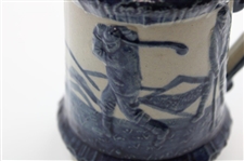 Original Robinson Clay Products Multi Golf Figure Beer Stein 
