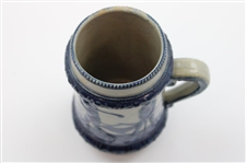 Original Robinson Clay Products Multi Golf Figure Beer Stein 