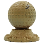 Mesh Golf Ball Themed 'The Wrigley Building Chicago' Iron Paperweight