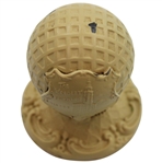 Mesh Golf Ball Themed 'The Wrigley Building Chicago' Iron Paperweight