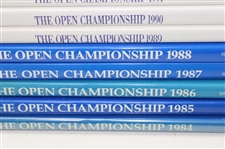 Thirty-Two (32) The Open Championship Official Annual Books - 1984-2015