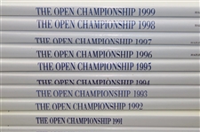 Thirty-Two (32) The Open Championship Official Annual Books - 1984-2015