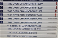 Thirty-Two (32) The Open Championship Official Annual Books - 1984-2015