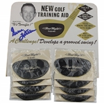 Gene Littler Signed Package of Eight (8) First Flight Tel-A-Shots Training Aid JSA ALOA